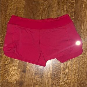 LuLu Lemon Speed Up Short Long 4”
